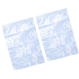 2PCS Vacuum Storage Bag Transparent Travel Blanket Clothes Quilt Vacuum Compressed Bag40x60CM - Side View