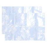 2PCS Vacuum Storage Bag Transparent Travel Blanket Clothes Quilt Vacuum Compressed Bag40x60CM