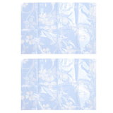 2PCS Vacuum Storage Bag Transparent Travel Blanket Clothes Quilt Vacuum Compressed Bag40x60CM