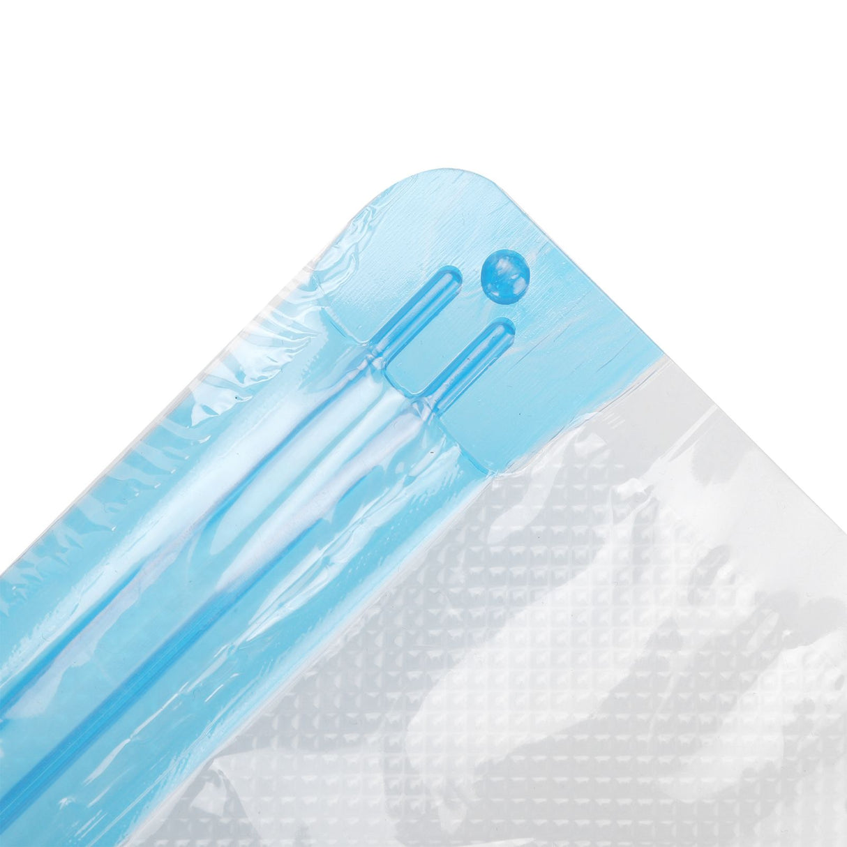 2Pcs Vacuum Storage Bag Space Saving Compressed Sealed Travel Bag with 3.5cm Thread Air InletM:32x26CM