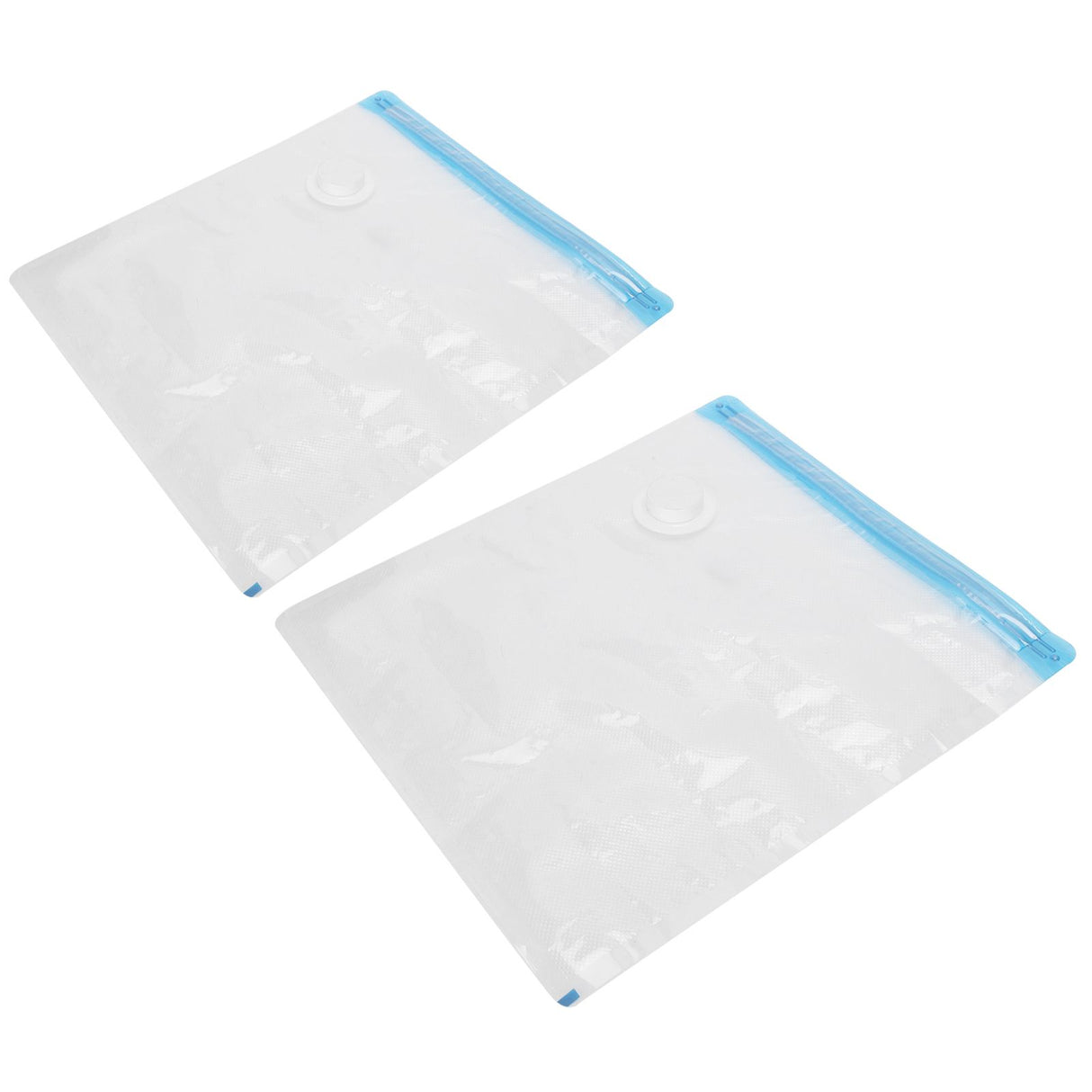 2Pcs Vacuum Storage Bag Space Saving Compressed Sealed Travel Bag with 3.5cm Thread Air InletL:36x32CM