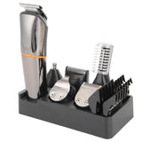 6in 1 Electric Hair Clipper Trimmer Portable Hair Cutting Machine Styling Tool USB Charging - Side View