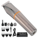 6in 1 Electric Hair Clipper Trimmer Portable Hair Cutting Machine Styling Tool USB Charging - Close-Up Angle