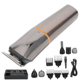 6in 1 Electric Hair Clipper Trimmer Portable Hair Cutting Machine Styling Tool USB Charging - Low Angle