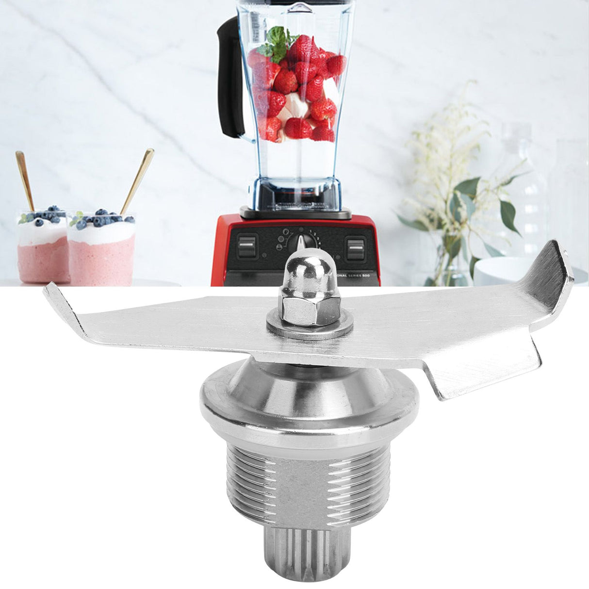 Stainless Steel Blender Blade Assembly Replacement Fit for Vitamix Accessories Parts