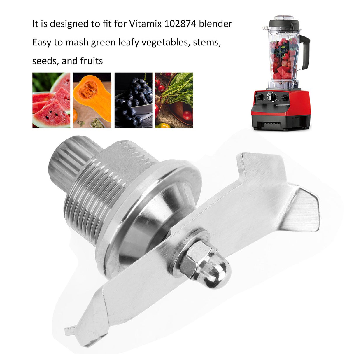Stainless Steel Blender Blade Assembly Replacement Fit for Vitamix Accessories Parts