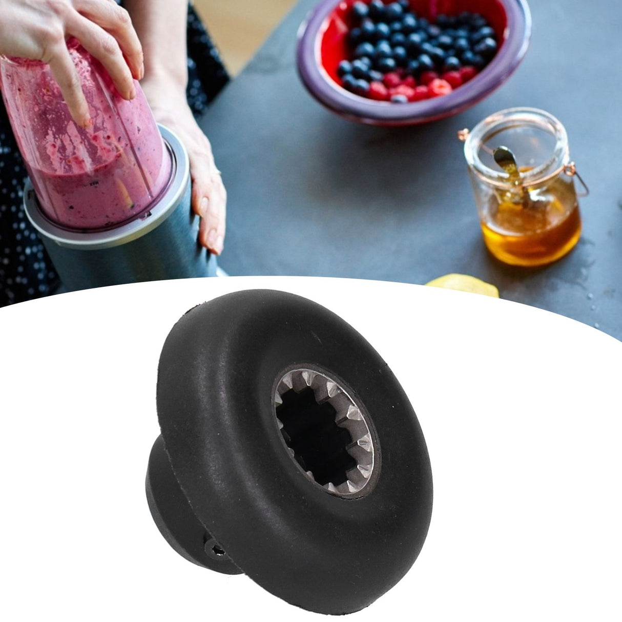 Blender Drive Socket Replacement with Wrench Practical Accessory Fit for Vitamix