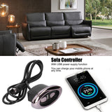 Electric Recliner Controller 2 Button 5 Pin Hand Switch Controller for Lift Chair Electric Sofa