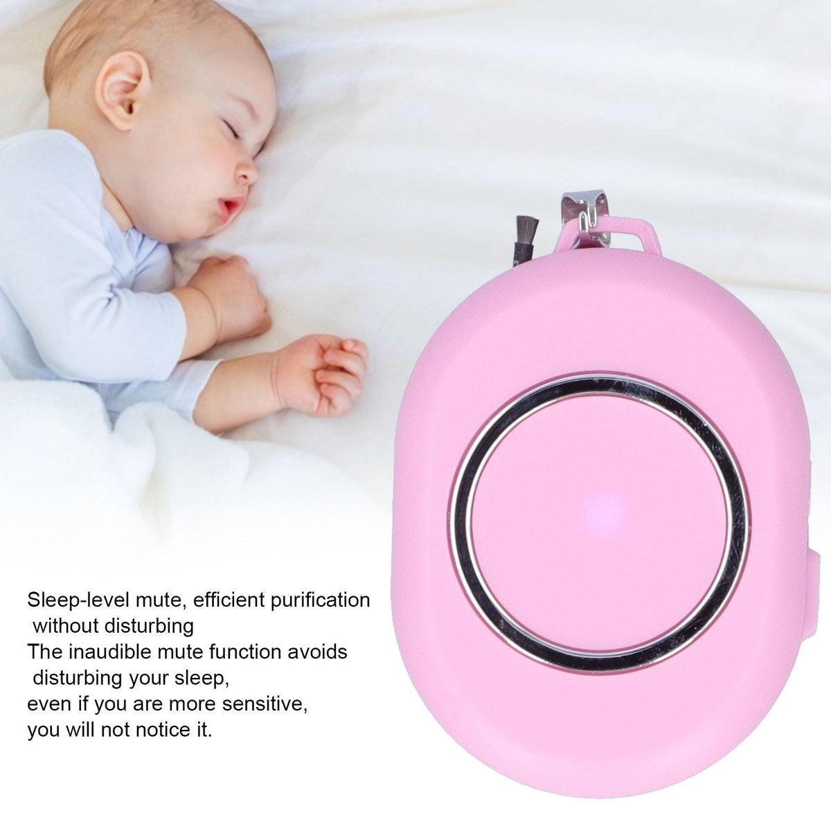 Mini Necklace Air Purifier Portable Wearable 6 Million Negative Ion Hanging Air Cleaning Purifier