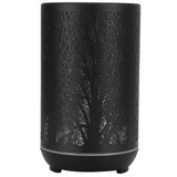 300ml Air Humidifier 2 in 1 Ambient Night Light Aroma Aromatherapy Diffuser Black 100‑240VAU Plug