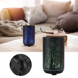 300ml Air Humidifier 2 in 1 Ambient Night Light Aroma Aromatherapy Diffuser Black 100‑240VAU Plug - Extra Image