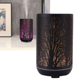 300ml Air Humidifier 2 in 1 Ambient Night Light Aroma Aromatherapy Diffuser Black 100‑240VAU Plug - Extra Image