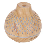 400ml Light Wood Grain Air Diffuser Electric Aroma Humidifier with Ambient Night Lamp 100‑240VAU Plug