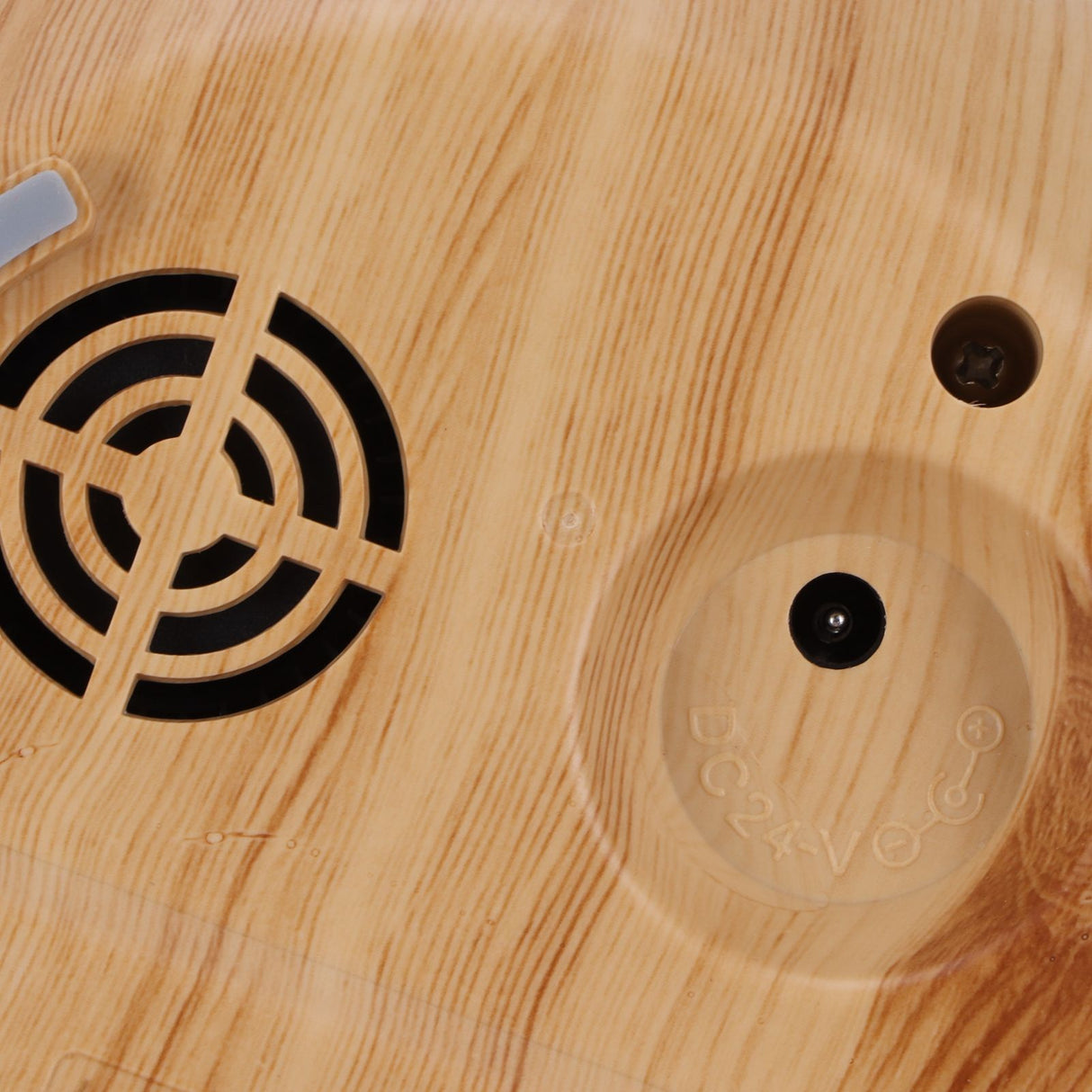 400ml Light Wood Grain Air Diffuser Electric Aroma Humidifier with Ambient Night Lamp 100‑240VAU Plug