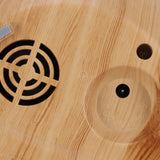 400ml Light Wood Grain Air Diffuser Electric Aroma Humidifier with Ambient Night Lamp 100‑240VAU Plug - Extra Image
