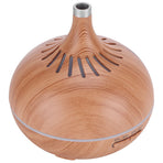 400ml Aroma Diffuser WIFI Control Wood Grain Aromatherapy Humidifier Colorful Night Light 100-240VAU Plug