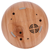 400ml Aroma Diffuser WIFI Control Wood Grain Aromatherapy Humidifier Colorful Night Light 100-240VAU Plug