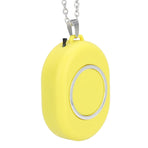 USB Rechargeable Portable Neck Hanging Air Purifier Wearable Negative Ion Air Cleaner Necklace