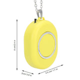 USB Rechargeable Portable Neck Hanging Air Purifier Wearable Negative Ion Air Cleaner Necklace - Extra Image