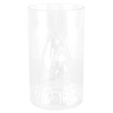 350ml DoubleWall Cup High Borosilicate Glass HeatResistant Cup Beer Mug Glass Drinkware - Top-Down View