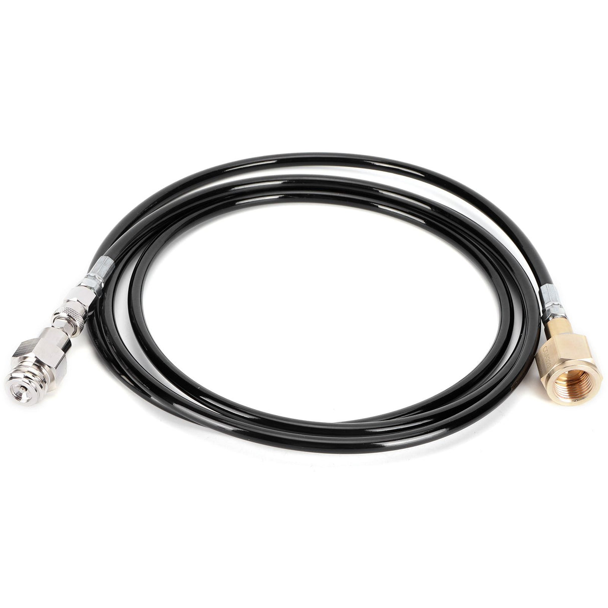 100in CGA320 CO2 Cylinder Refilling Soda Adapter Hose Kit Soda Accessories Black