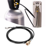 100in CGA320 CO2 Cylinder Refilling Soda Adapter Hose Kit Soda Accessories Black - Extra Image
