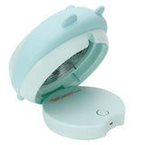 Cute Desktop Mini Fan Portable Humidifying Mist Spray Fan for Home Office SuppliesBlue Bear - Close-Up Angle