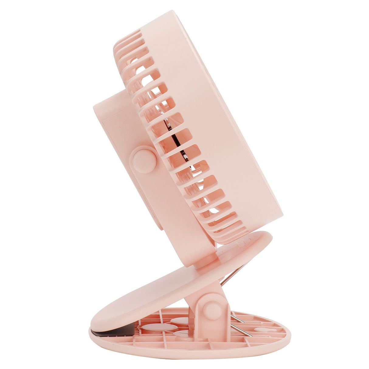 Portable Desk Fan 3 Speed Wind Mini Desktop Fan with Clip for Home Office and BedroomPink