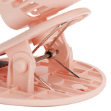 Portable Desk Fan 3 Speed Wind Mini Desktop Fan with Clip for Home Office and BedroomPink