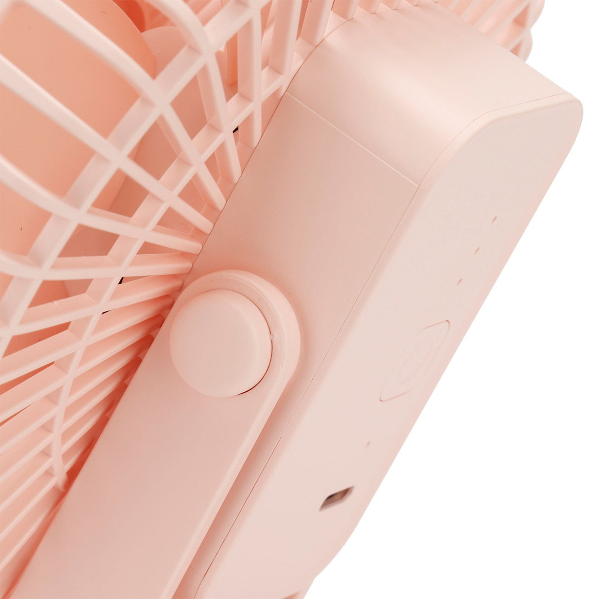 Portable Desk Fan 3 Speed Wind Mini Desktop Fan with Clip for Home Office and BedroomPink
