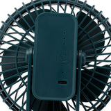 Portable Desk Fan 3 Speed Wind Mini Desktop Fan with Clip for Home Office and BedroomGreen - Extra Image