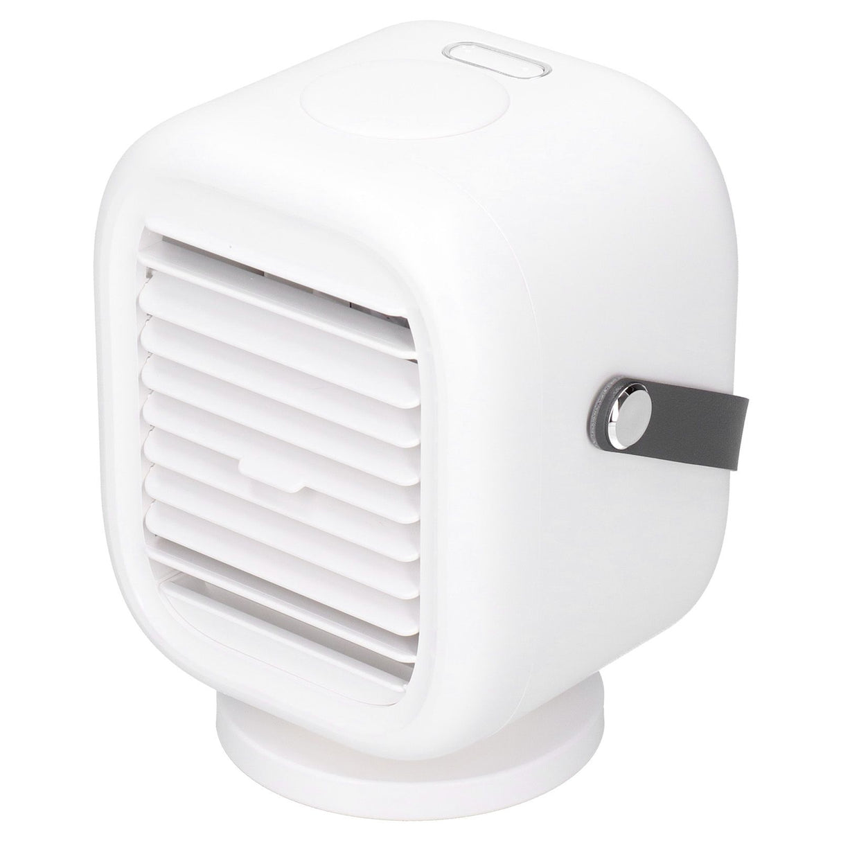 190ml Humidification Air Cooler USB Charging 120° Shaking Head Cooling Fan for Home OfficeWhite