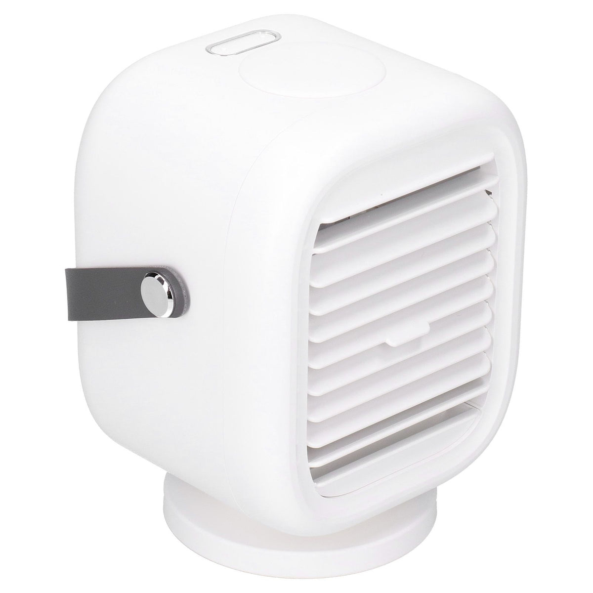 190ml Humidification Air Cooler USB Charging 120° Shaking Head Cooling Fan for Home OfficeWhite