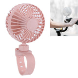 USB Charging Fan with Comfortable Wrist Strap Portable Mini Fan for Indoor Outdoor TravelPink