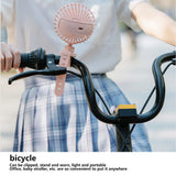 USB Charging Fan with Comfortable Wrist Strap Portable Mini Fan for Indoor Outdoor TravelPink - Extra Image