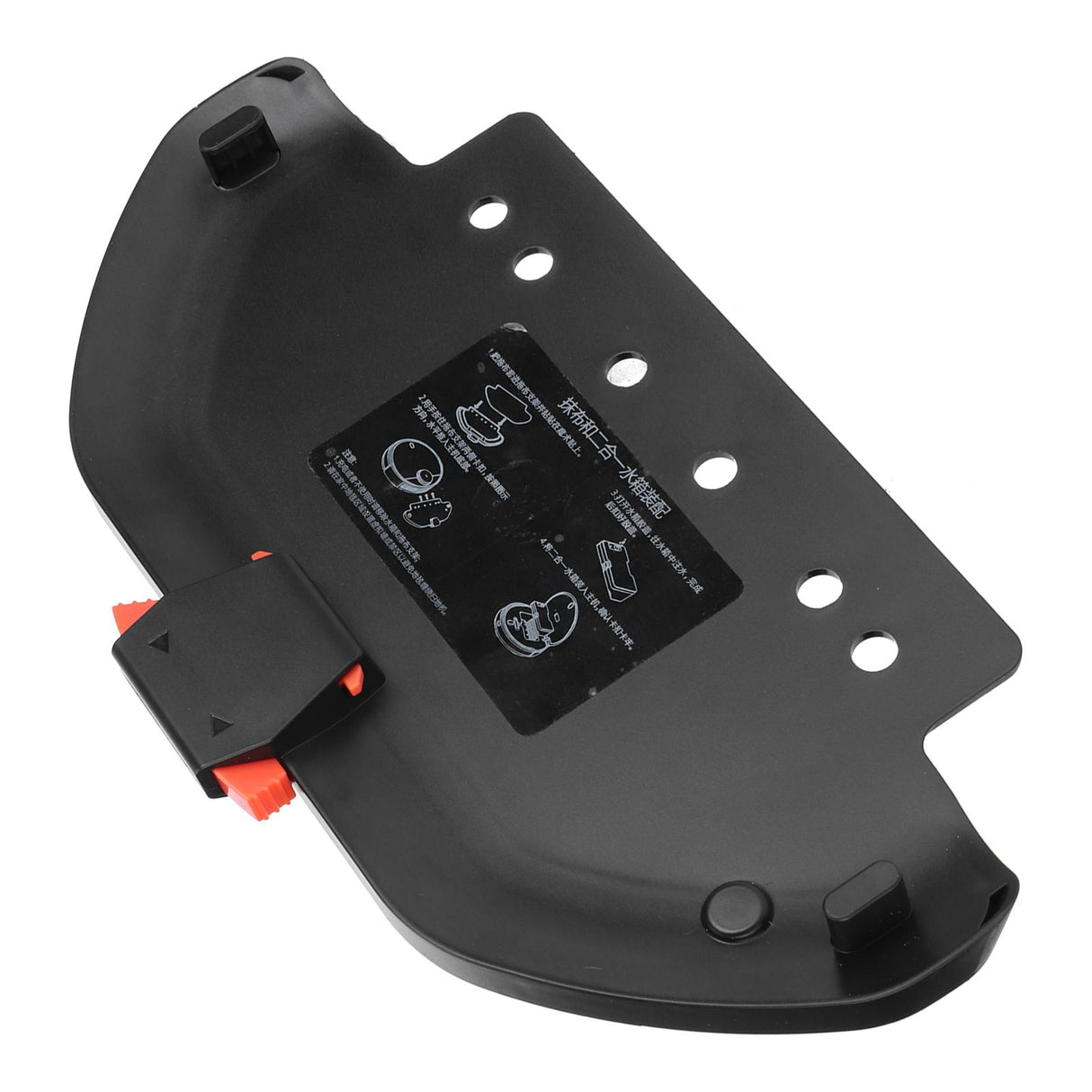 Sweeping Robot Mop Board Bracket Hanger Fit for Mijia STYTJ02YM / MVVC01-JG Black