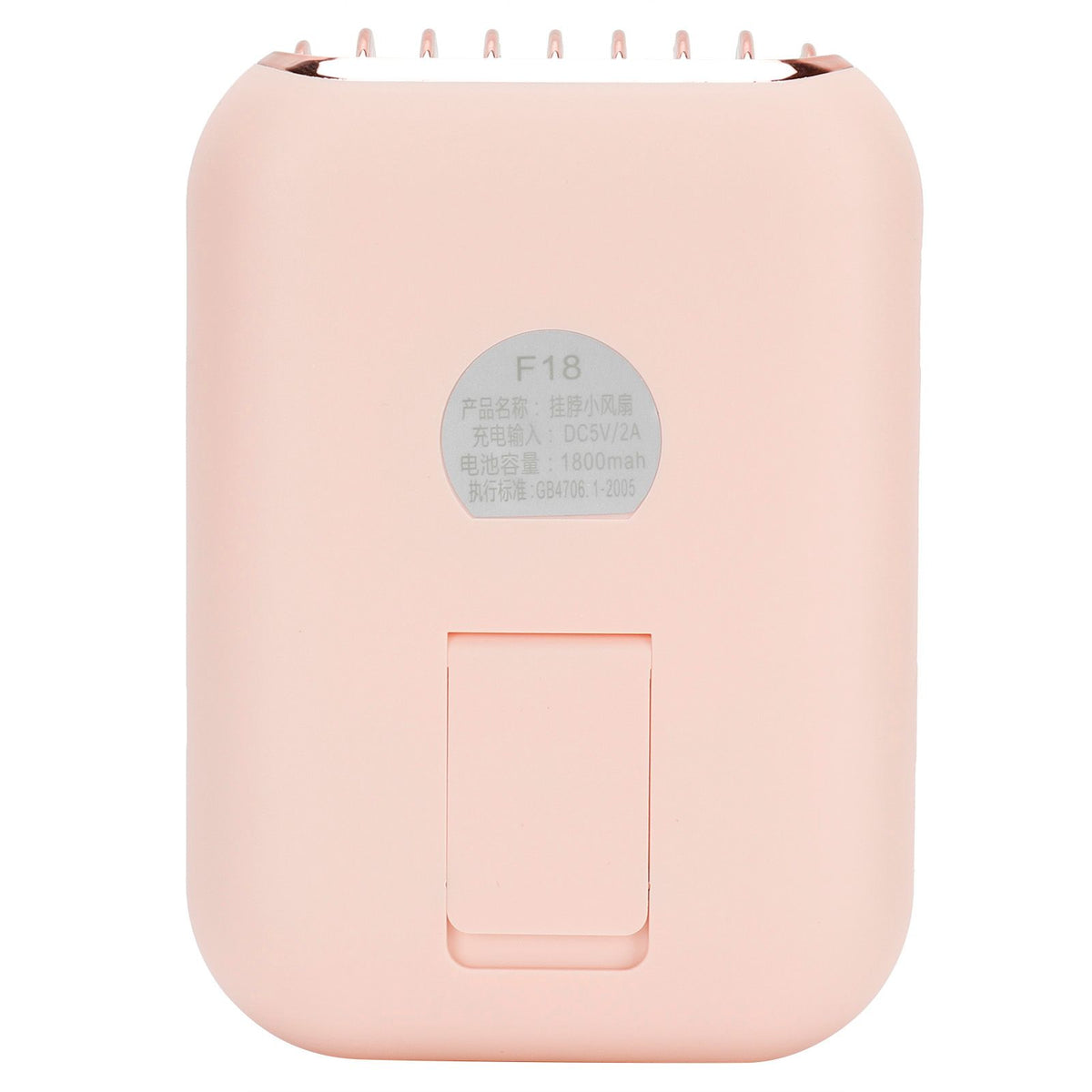 3in 1 Portable Mini Hanging Neck Fan USB Desktop Handheld Bladeless Fan for Home OutdoorPink