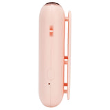 3in 1 Portable Mini Hanging Neck Fan USB Desktop Handheld Bladeless Fan for Home OutdoorPink - Rear View