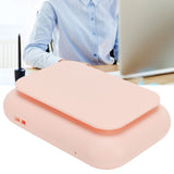 3in 1 Portable Mini Hanging Neck Fan USB Desktop Handheld Bladeless Fan for Home OutdoorPink - Extra Image