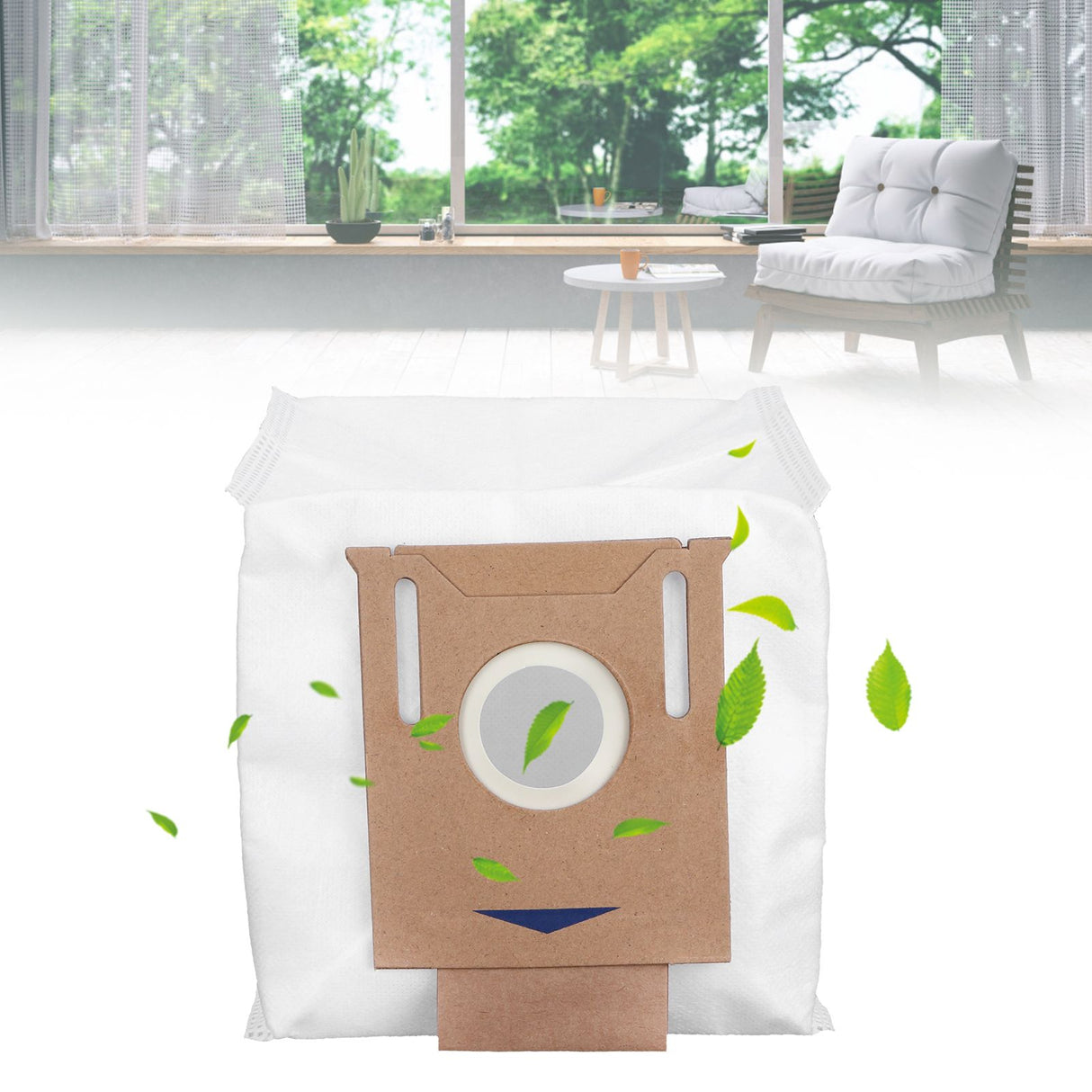 Disposable NonWoven Dust Bag Cleaning Bag Fit for T8MAX AIVI Power Sweeper Robot
