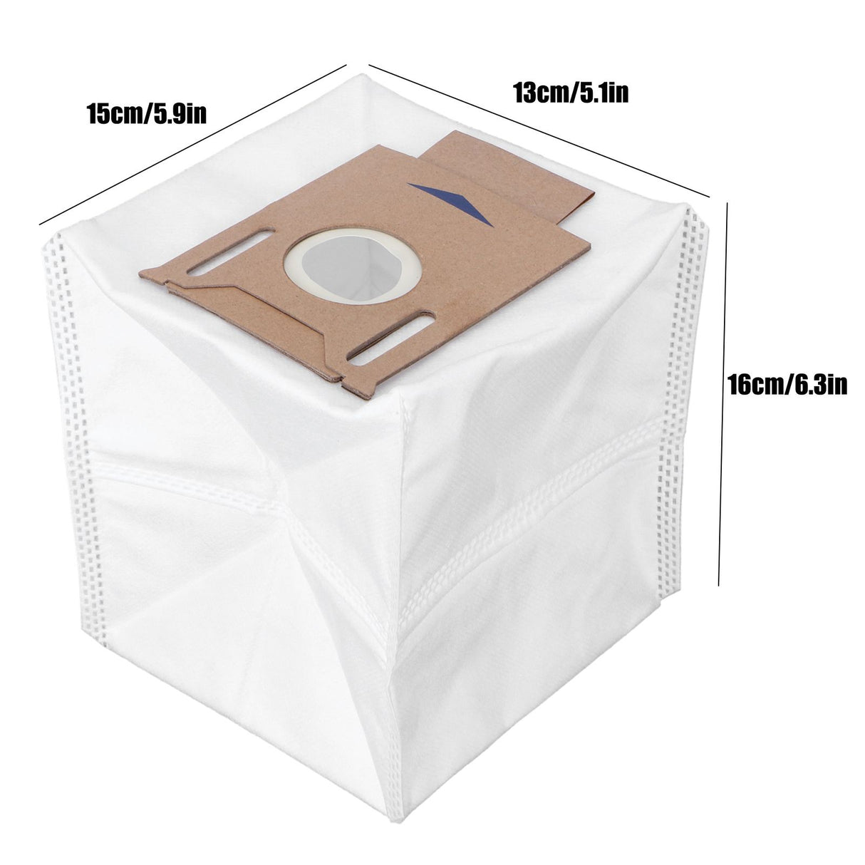 Disposable NonWoven Dust Bag Cleaning Bag Fit for T8MAX AIVI Power Sweeper Robot