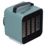 2-in-1 Negative Ion Air Purifier Portable Air Cooler USB Cooling Fan with 3 Wind SpeedGreen