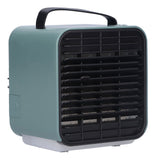 2-in-1 Negative Ion Air Purifier Portable Air Cooler USB Cooling Fan with 3 Wind SpeedGreen - Rear View