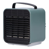 2-in-1 Negative Ion Air Purifier Portable Air Cooler USB Cooling Fan with 3 Wind SpeedGreen - Close-Up Angle