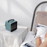 2-in-1 Negative Ion Air Purifier Portable Air Cooler USB Cooling Fan with 3 Wind SpeedGreen - Extra Image
