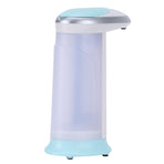 Automatic Soap Dispenser Touchless Sensor Liquid Container for Home Bathroom Toilet Blue