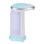 Automatic Soap Dispenser Touchless Sensor Liquid Container for Home Bathroom Toilet Blue