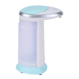 Automatic Soap Dispenser Touchless Sensor Liquid Container for Home Bathroom Toilet Blue - Top-Down View