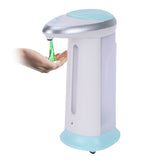 Automatic Soap Dispenser Touchless Sensor Liquid Container for Home Bathroom Toilet Blue