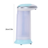 Automatic Soap Dispenser Touchless Sensor Liquid Container for Home Bathroom Toilet Blue
